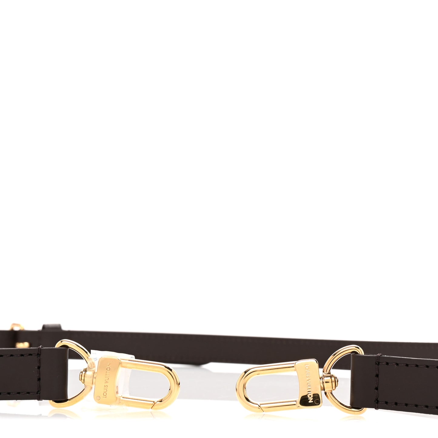 Calfskin Adjustable Speedy Bandouliere Shoulder Strap Brown