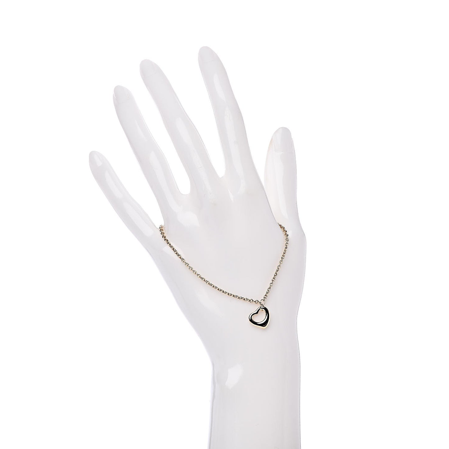 18K Yellow Gold Elsa Peretti Open Heart Bracelet