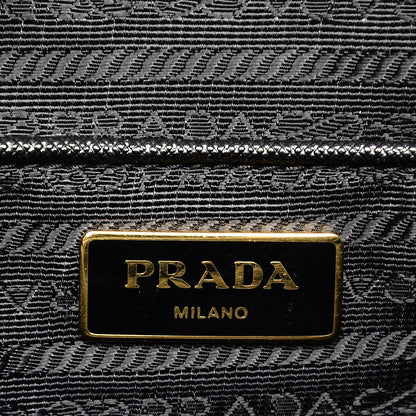 Prada Saffiano Medium Galleria Double Zip Tote Black 7 of 9