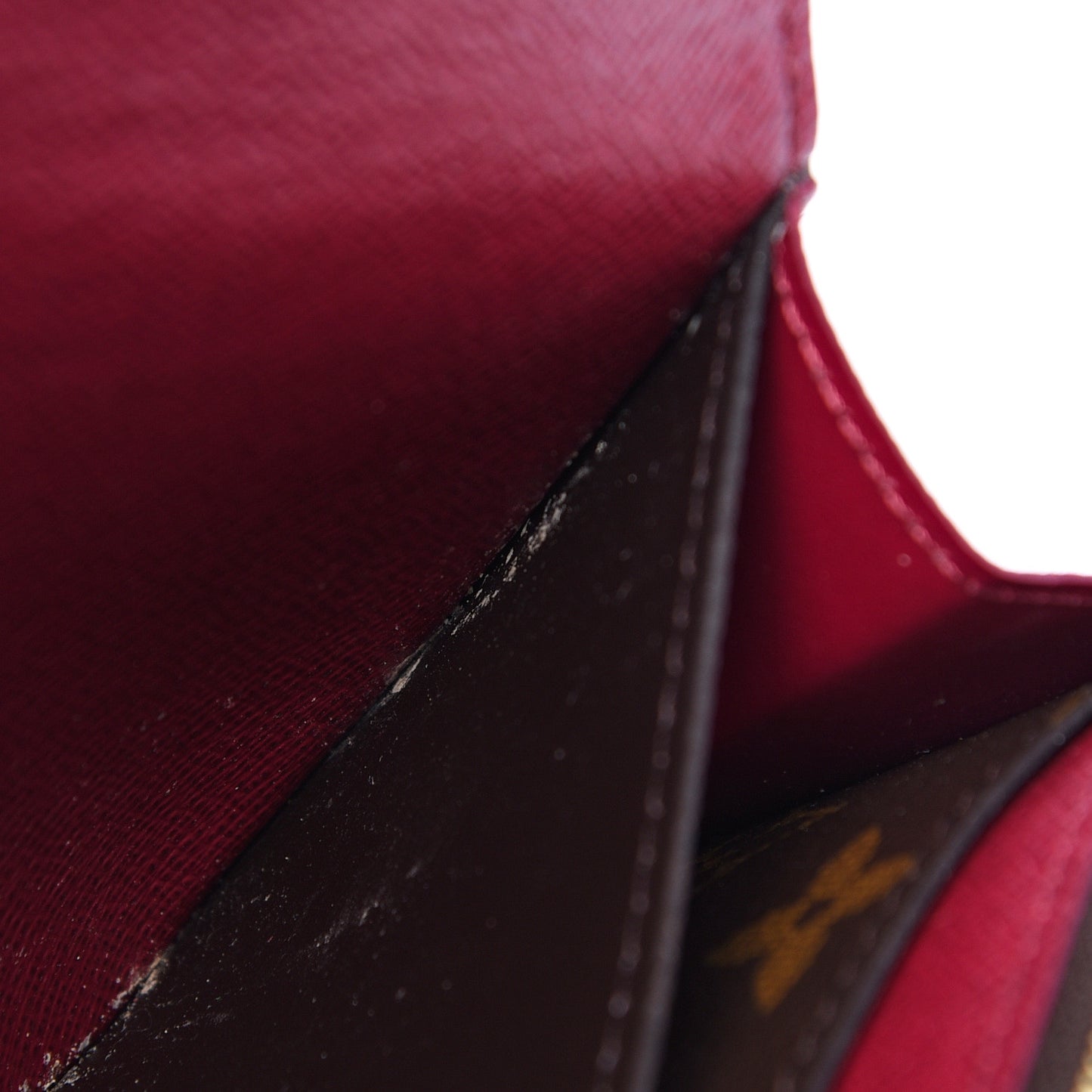 Monogram Emilie Wallet Fuchsia