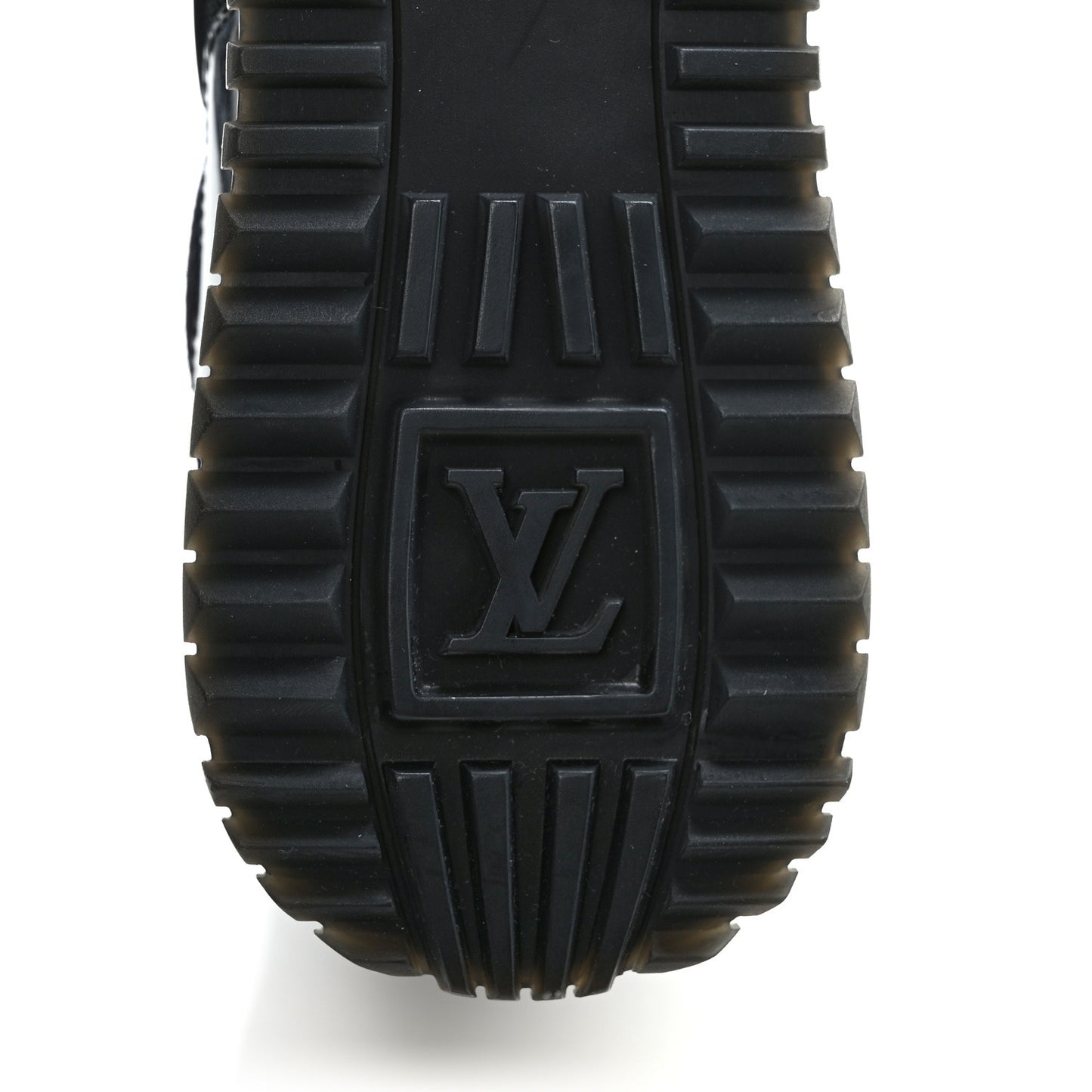 Suede Monogram Run Away Sneakers 37 Black