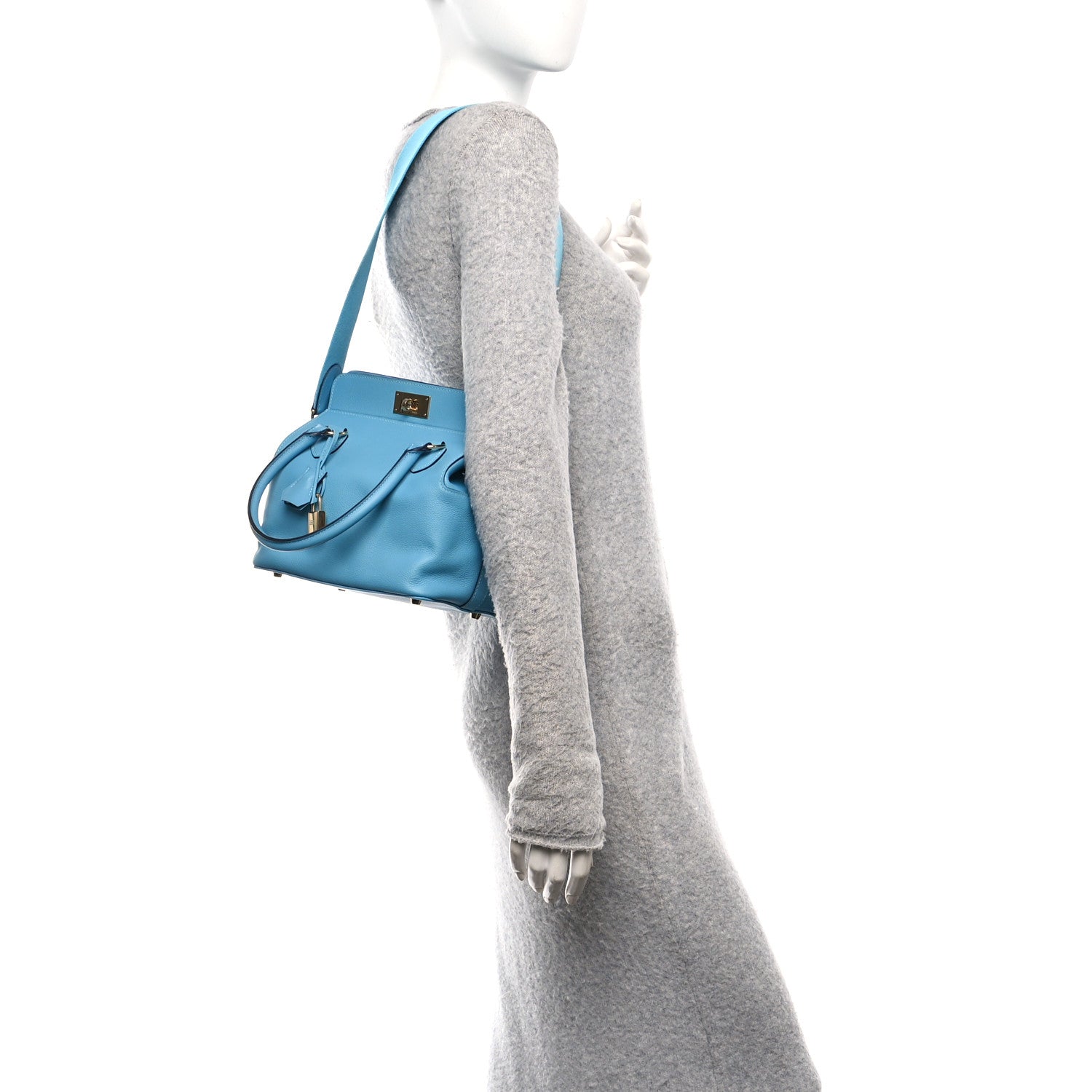 Hermes Evercolor Toolbox 20 Bleu Du Nord 2 of 12
