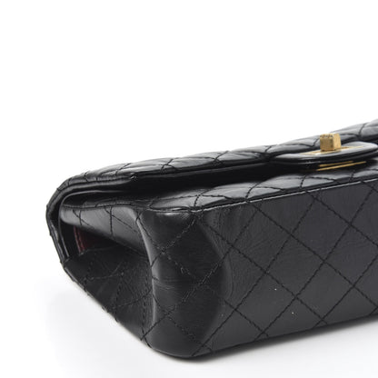 Chanel Aged Calfskin Quilted 2.55 Reissue 225 Flap Black 5 of 9