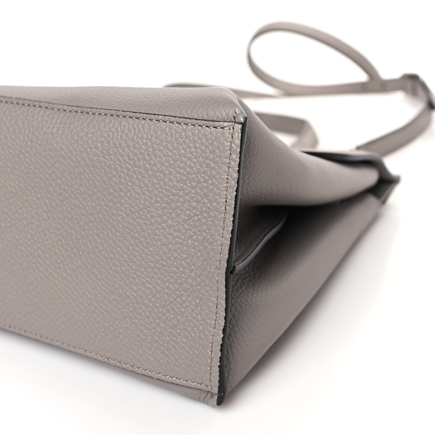 Gucci Cellarius Calfskin Medium Bamboo Daily Top Handle Bag Storm Grey 8 of 8
