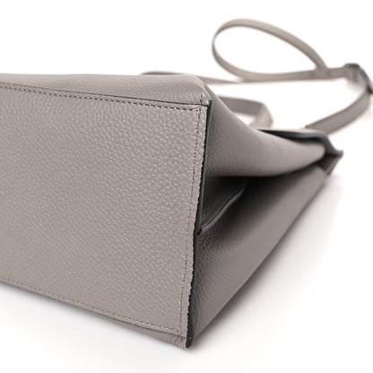 Gucci Cellarius Calfskin Medium Bamboo Daily Top Handle Bag Storm Grey 8 of 8
