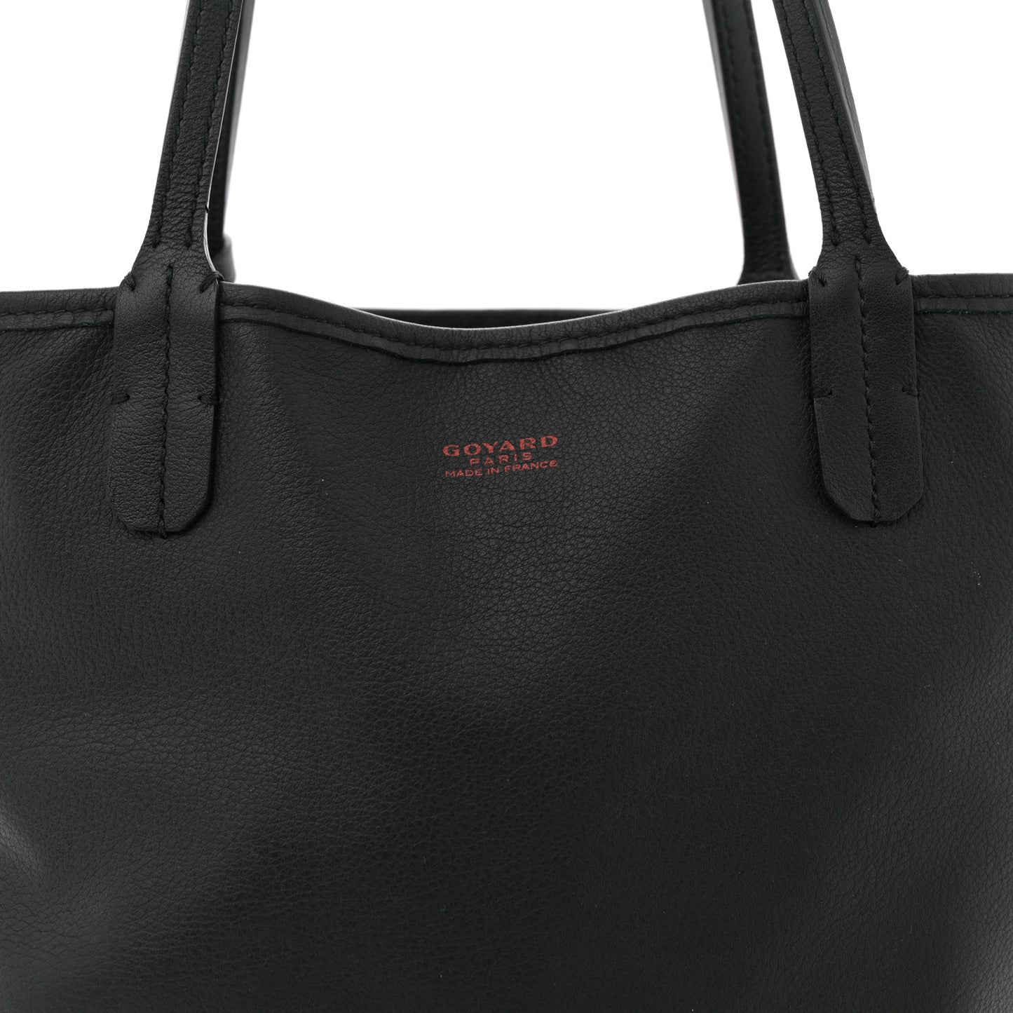 Goyardine Reversible Mini Anjou Black