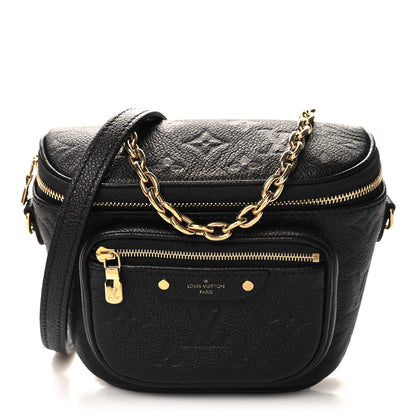 Louis Vuitton Empreinte Mini Bumbag Black 1 of 10
