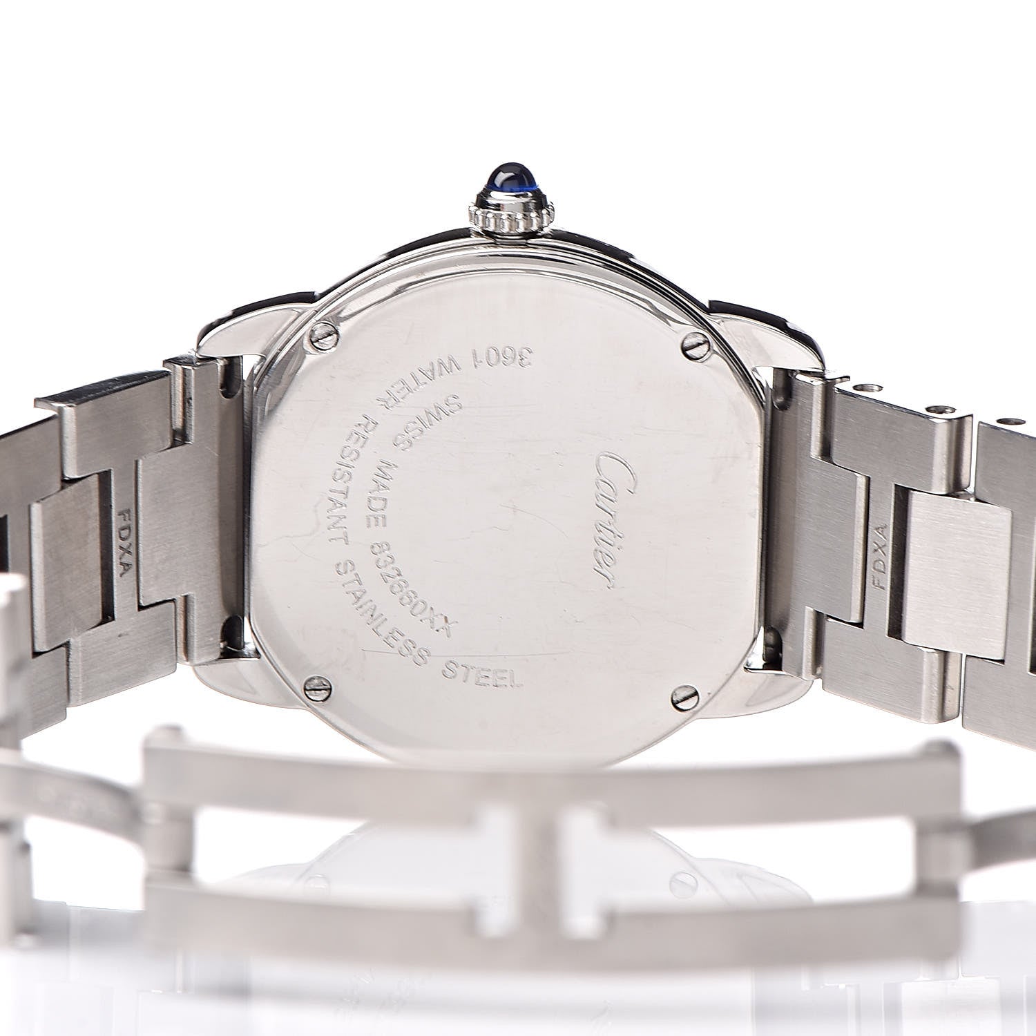 Cartier Stainless Steel 29mm Ronde Solo Quartz Watch 6 of 9