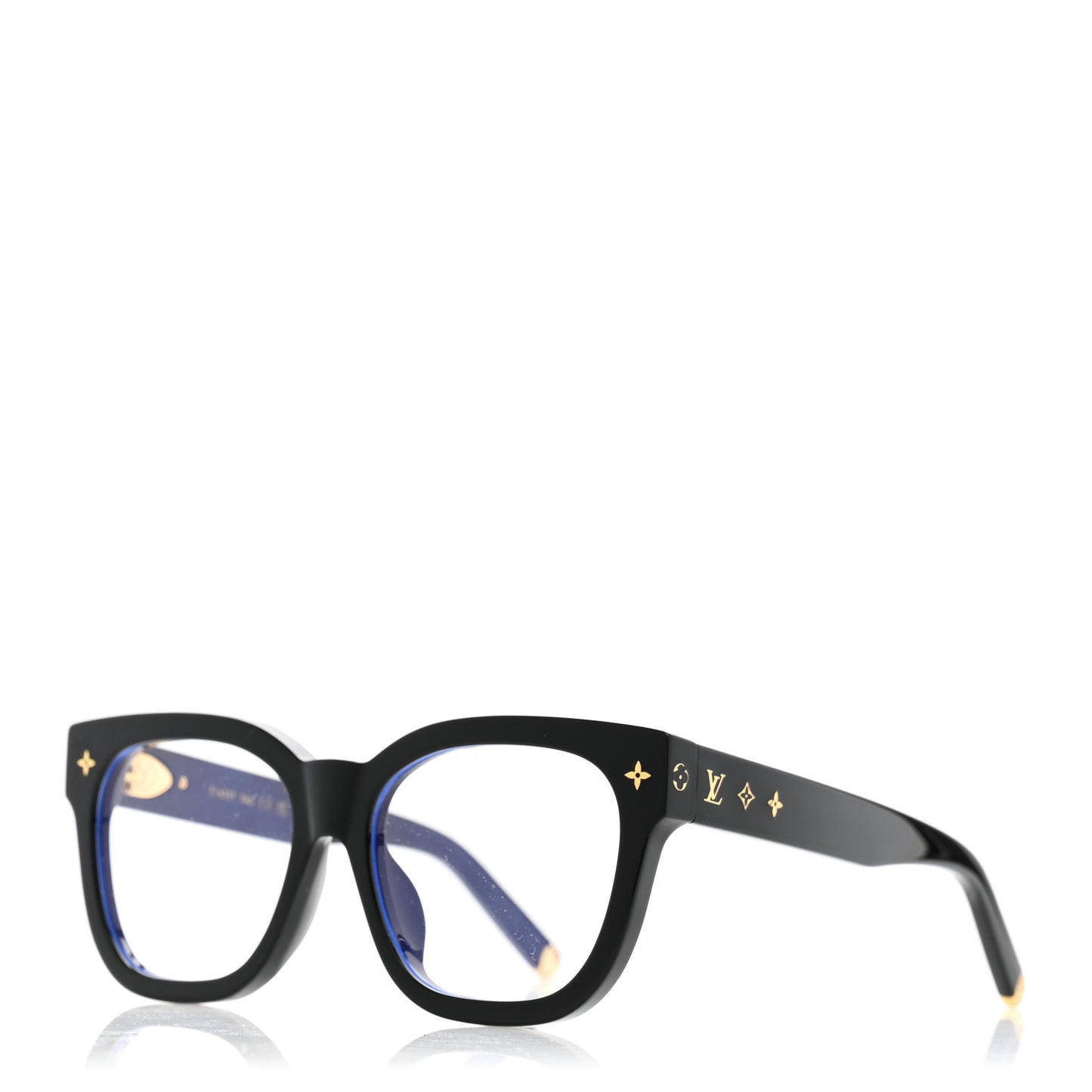 Acetate My Monogram Anti-Blue Light Sunglasses Z1633E Black
