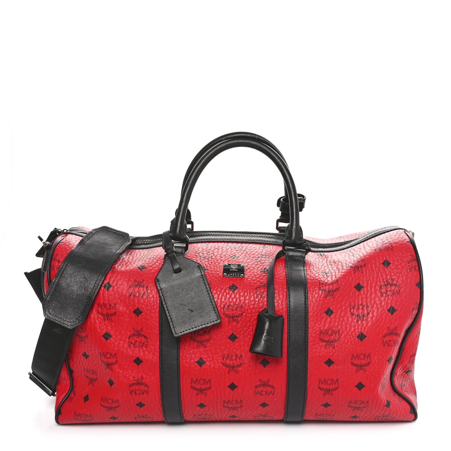Visetos Medium Traveler Weekender Bag Ruby Red