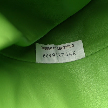 Bottega Veneta Smooth Butter Calf The Pouch Oversized Clutch Acid Green 7 of 10
