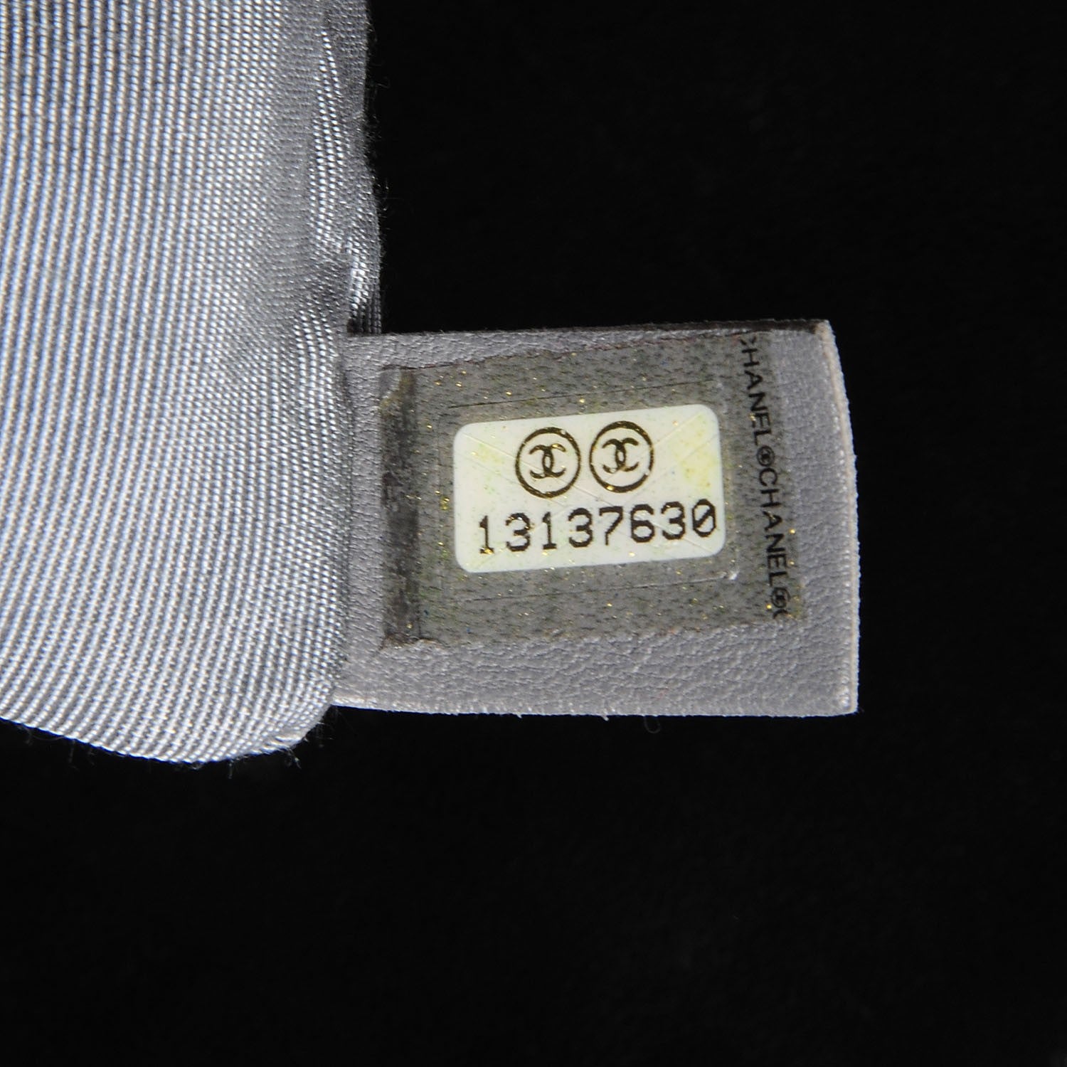 Chanel Vinyl XL Lipstick Tote Black 7 of 7