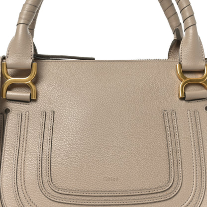 Chloe Calfskin Medium Marcie Satchel Rope Beige 8 of 11