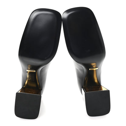 Gucci Malaga Kid Horsebit 75mm Pumps 39 Black 6 of 9