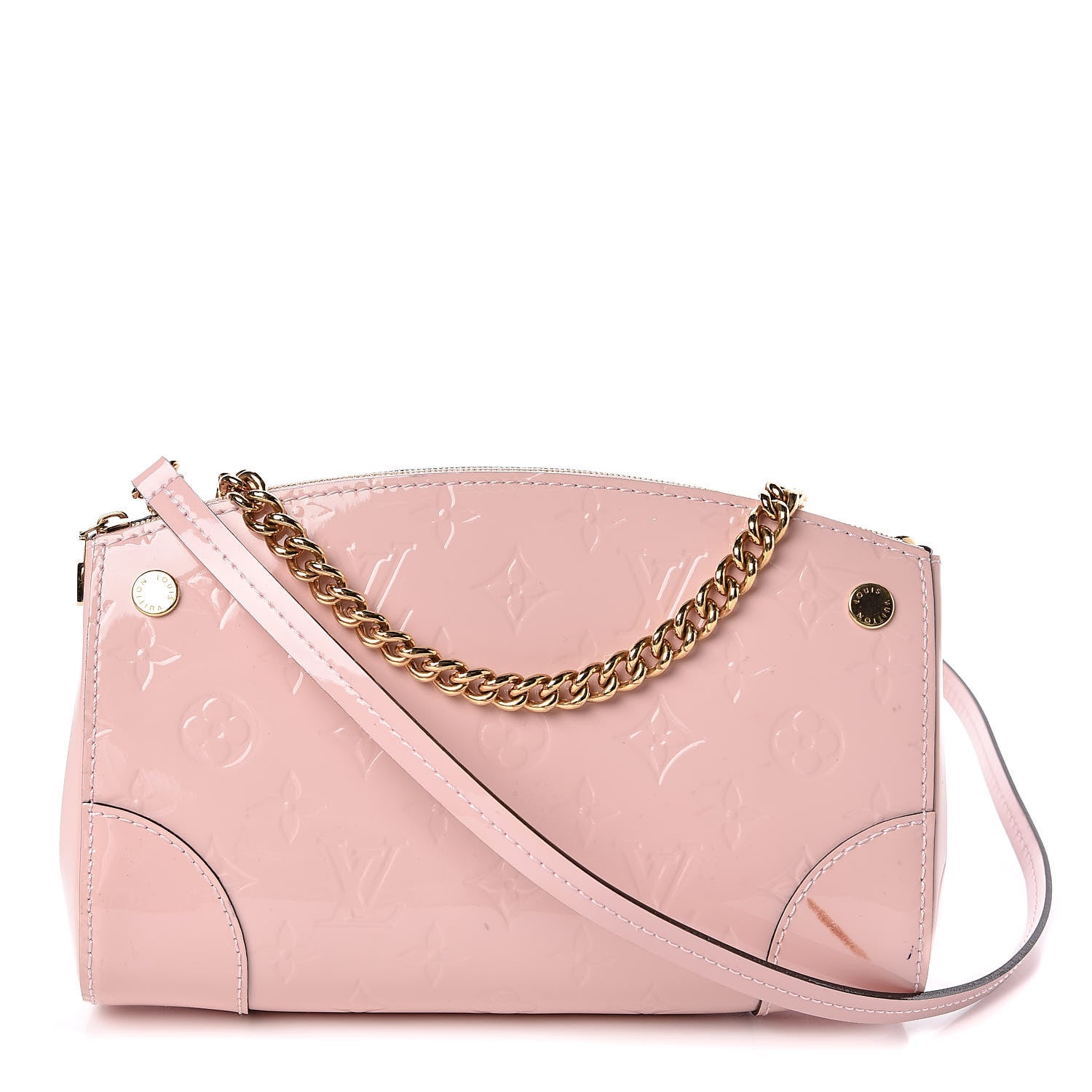 Louis Vuitton Vernis Santa Monica Clutch Rose Ballerine 1 of 10
