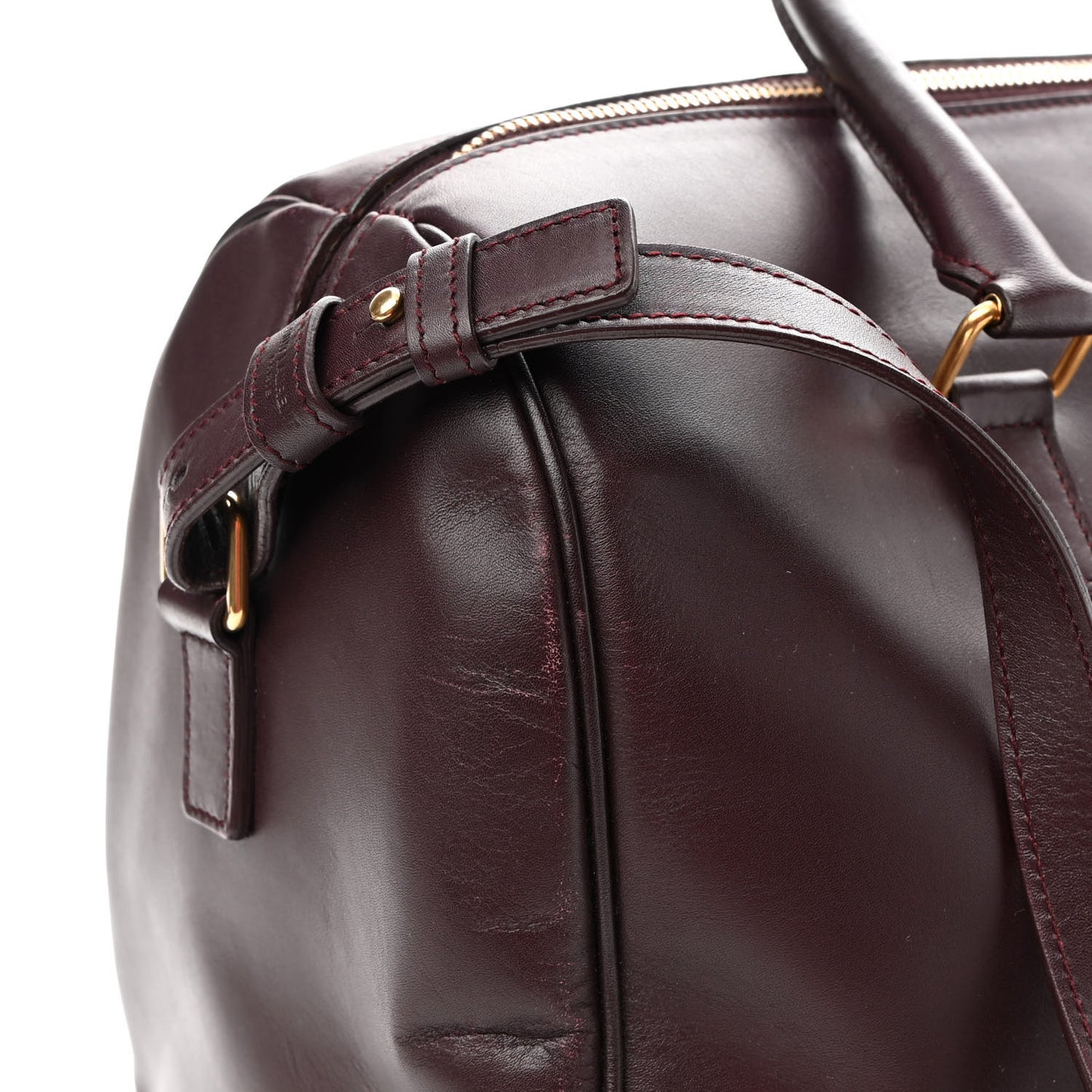 Calfskin Classic Duffle 6 Amarena