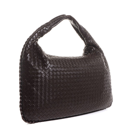 Bottega Veneta Nappa Intrecciato Large Veneta Hobo Ebano 3 of 8