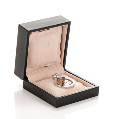 Bulgari Stainless Steel 18K Yellow Gold Large Tondo Sakura Flower Pendant 4 of 4