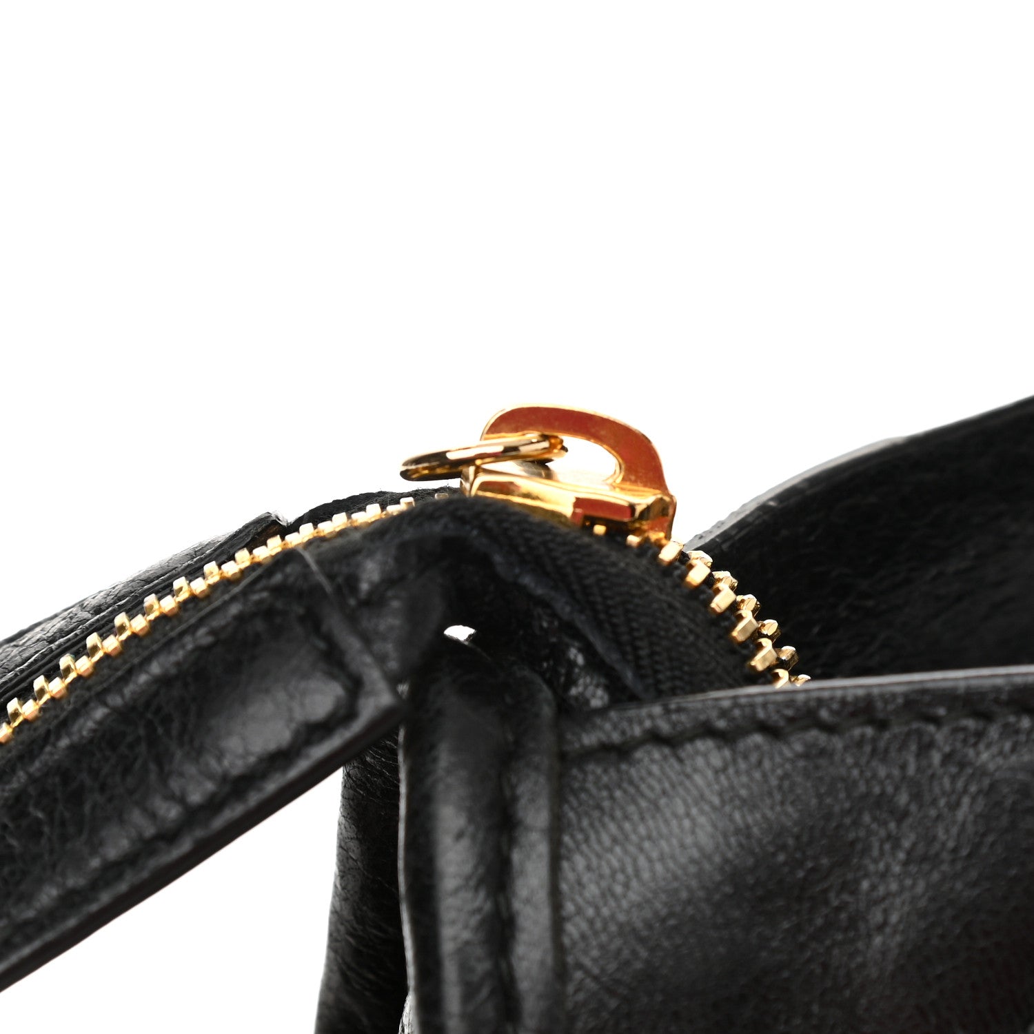 Balenciaga Agneau Classic Gold Hardware Mini City Black 10 of 11