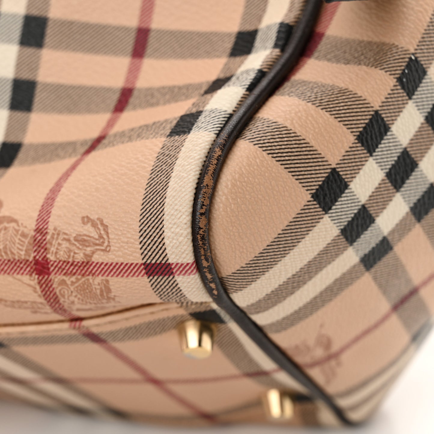 Haymarket Check Small Canterbury Tote Chocolate