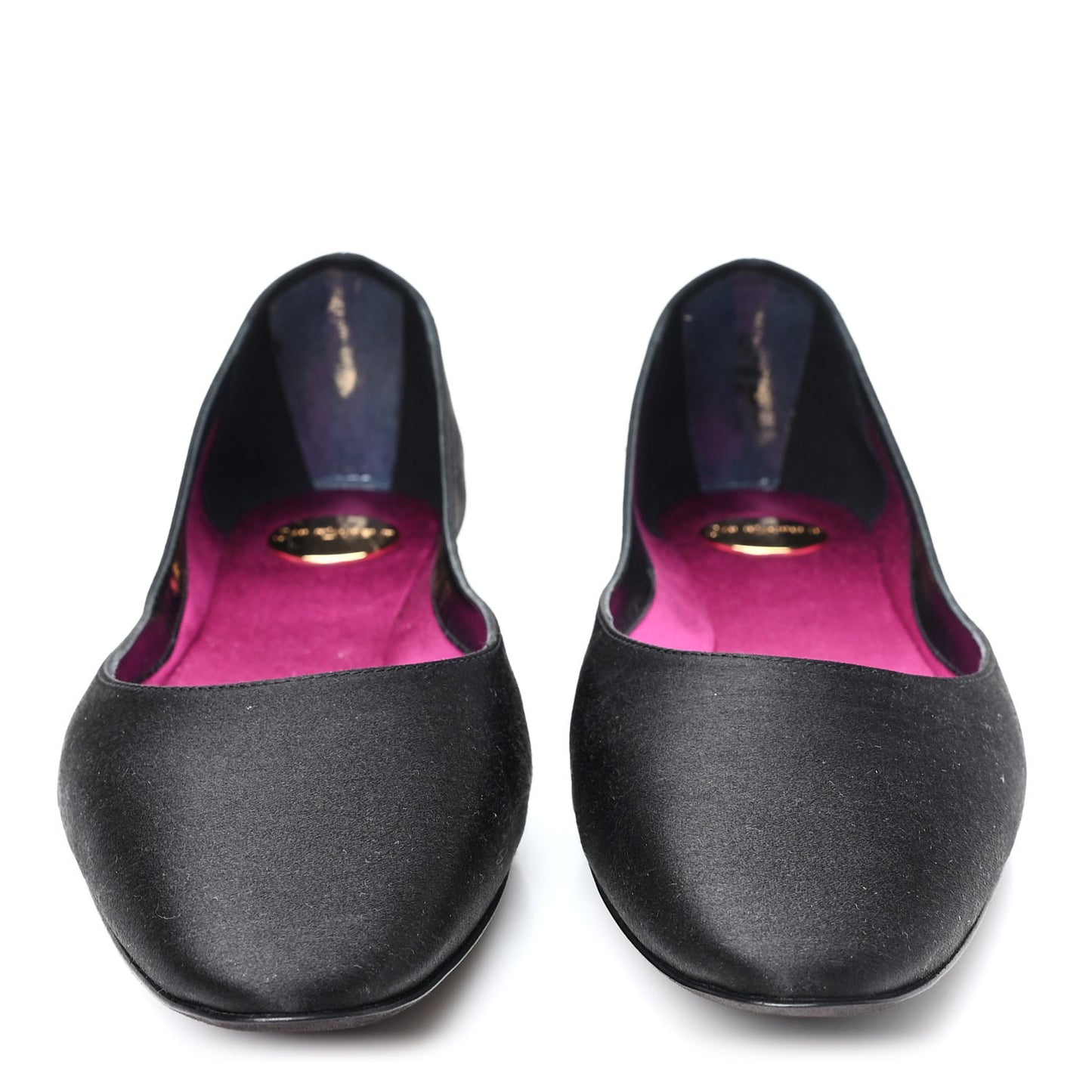Raso Regale Ballerina Flats 37 Nero