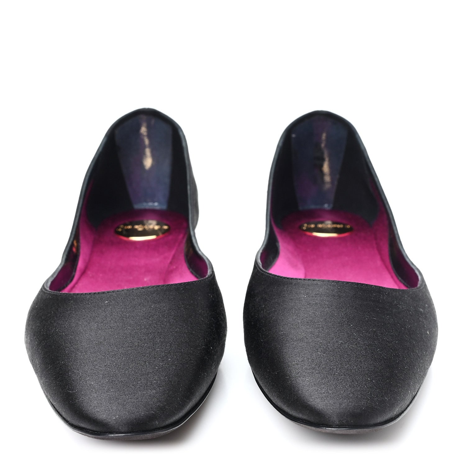 Saint Laurent Raso Regale Ballerina Flats 37 Nero 2 of 10