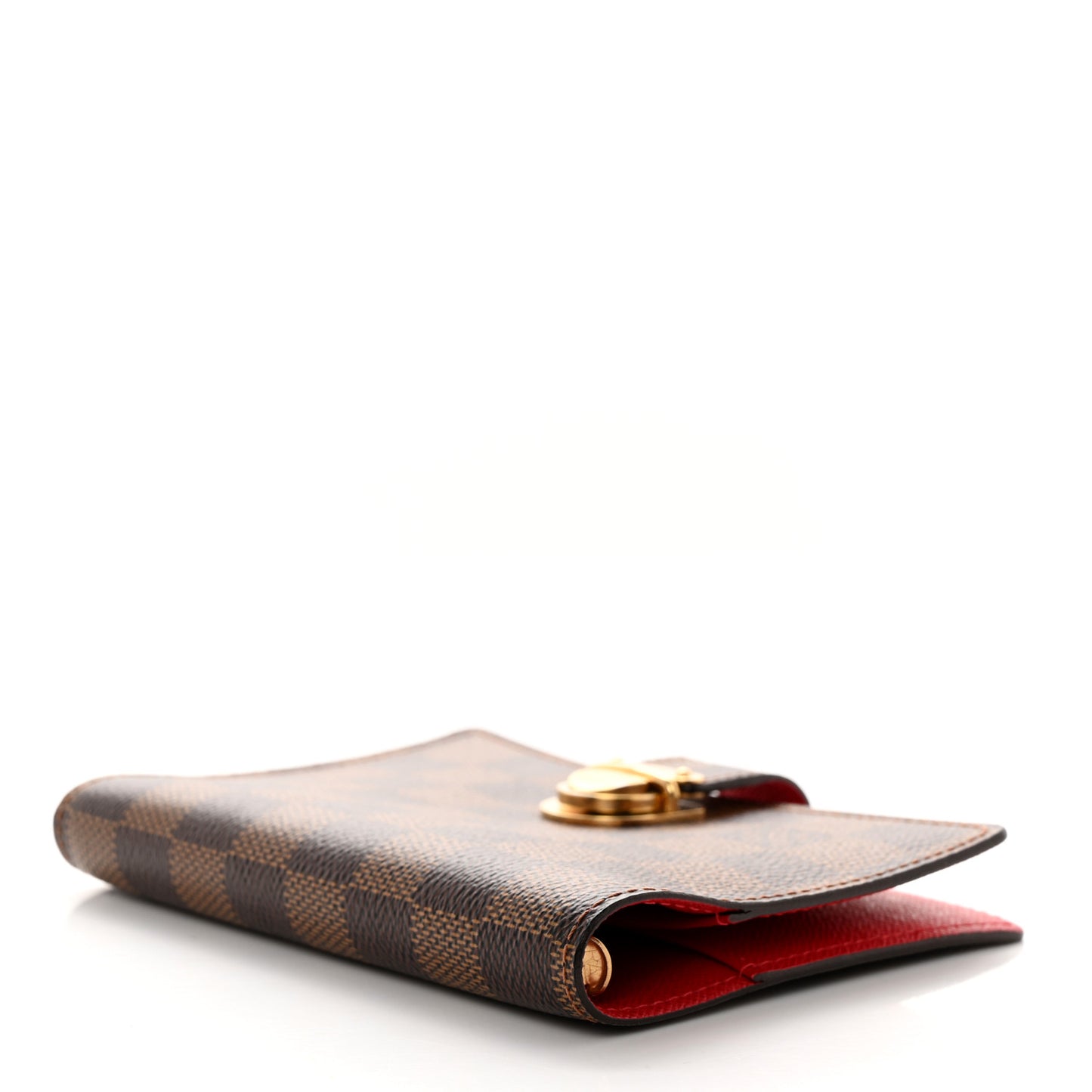 Damier Ebene Koala Small Ring Agenda Cover Red