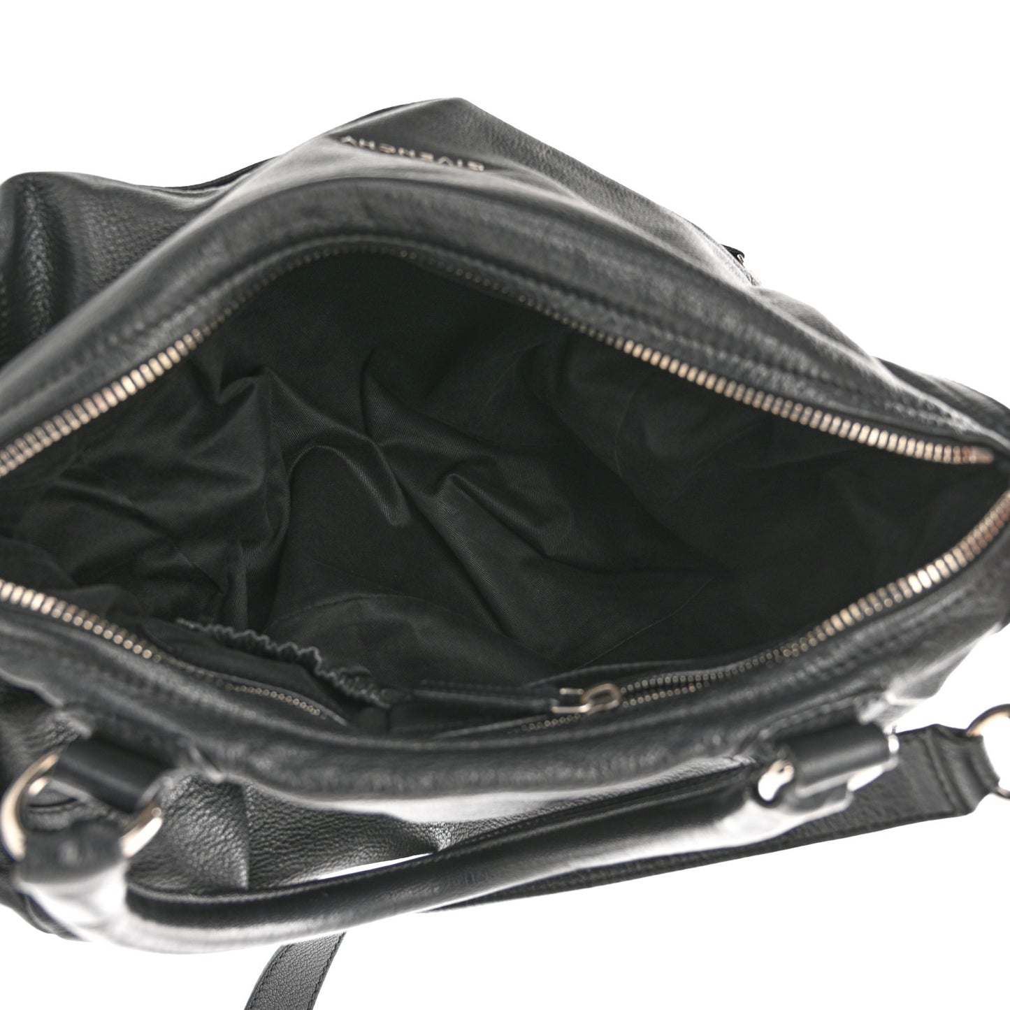 Sugar Goatskin Large Pandora Black