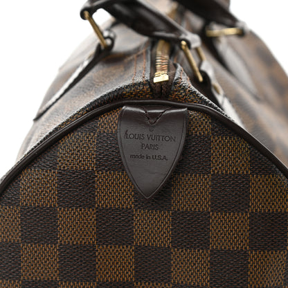 Louis Vuitton Damier Ebene Speedy 30 6 of 20