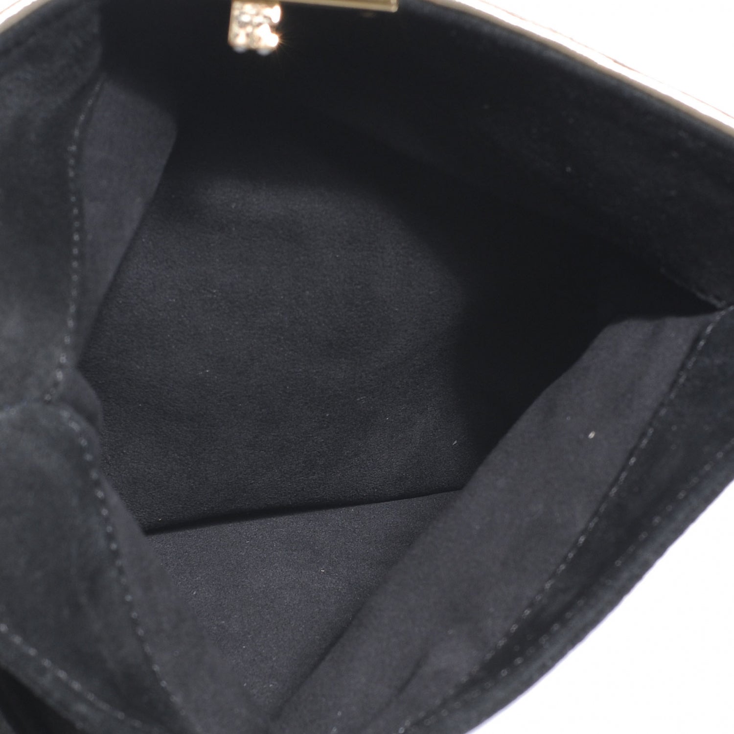 Louis Vuitton Suede SC Slim Clutch Coal 6 of 8
