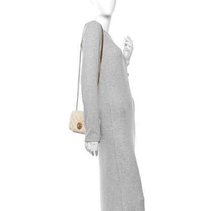 Versace Nappa Quilted Small Medusa Chain Crossbody White 2 of 9