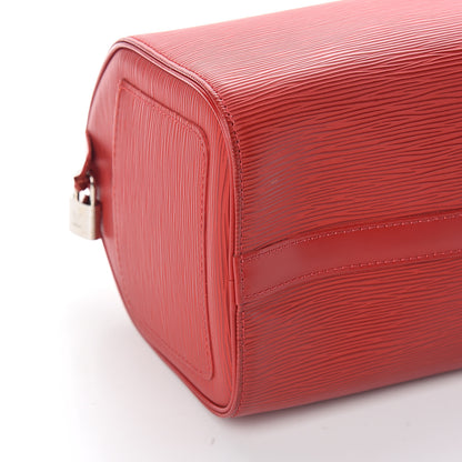 Louis Vuitton Epi Speedy 25 Rouge 7 of 8