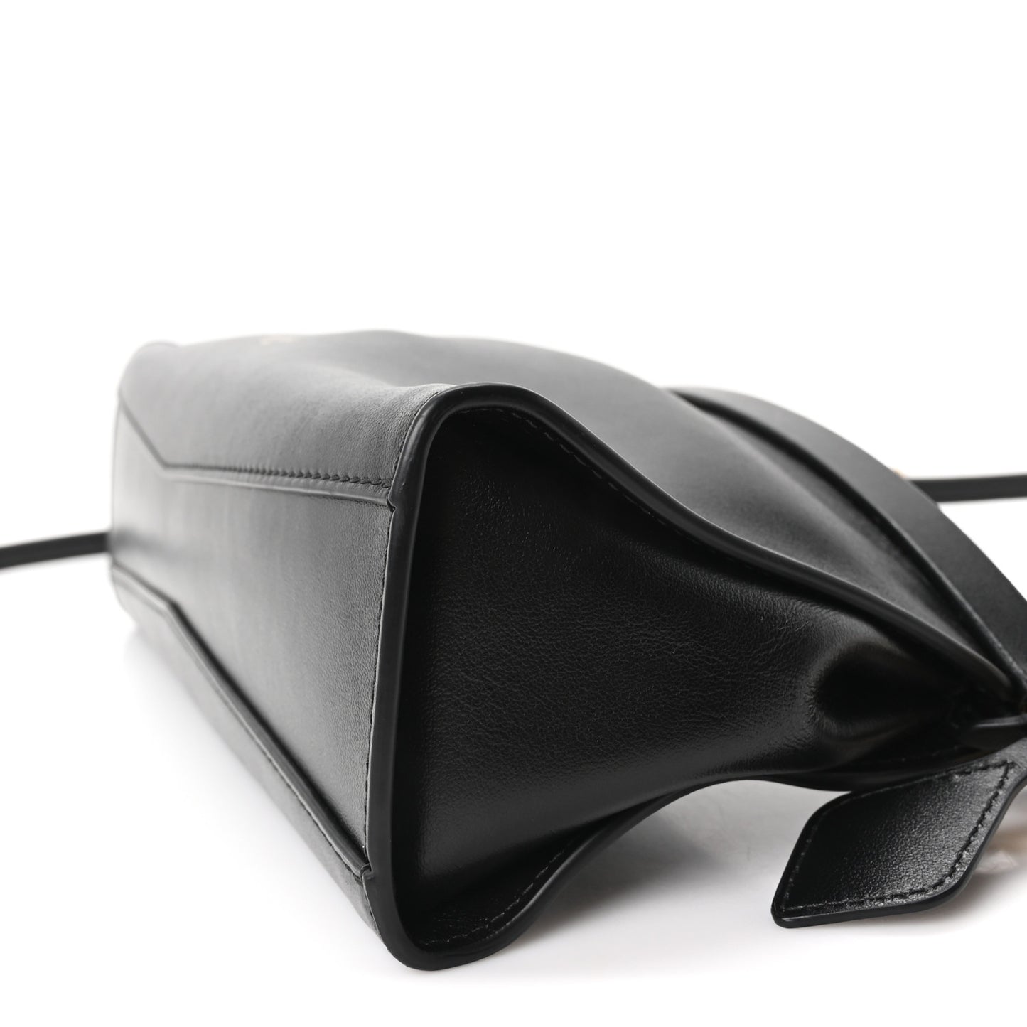Calfskin Small Le Click East West Bag Black