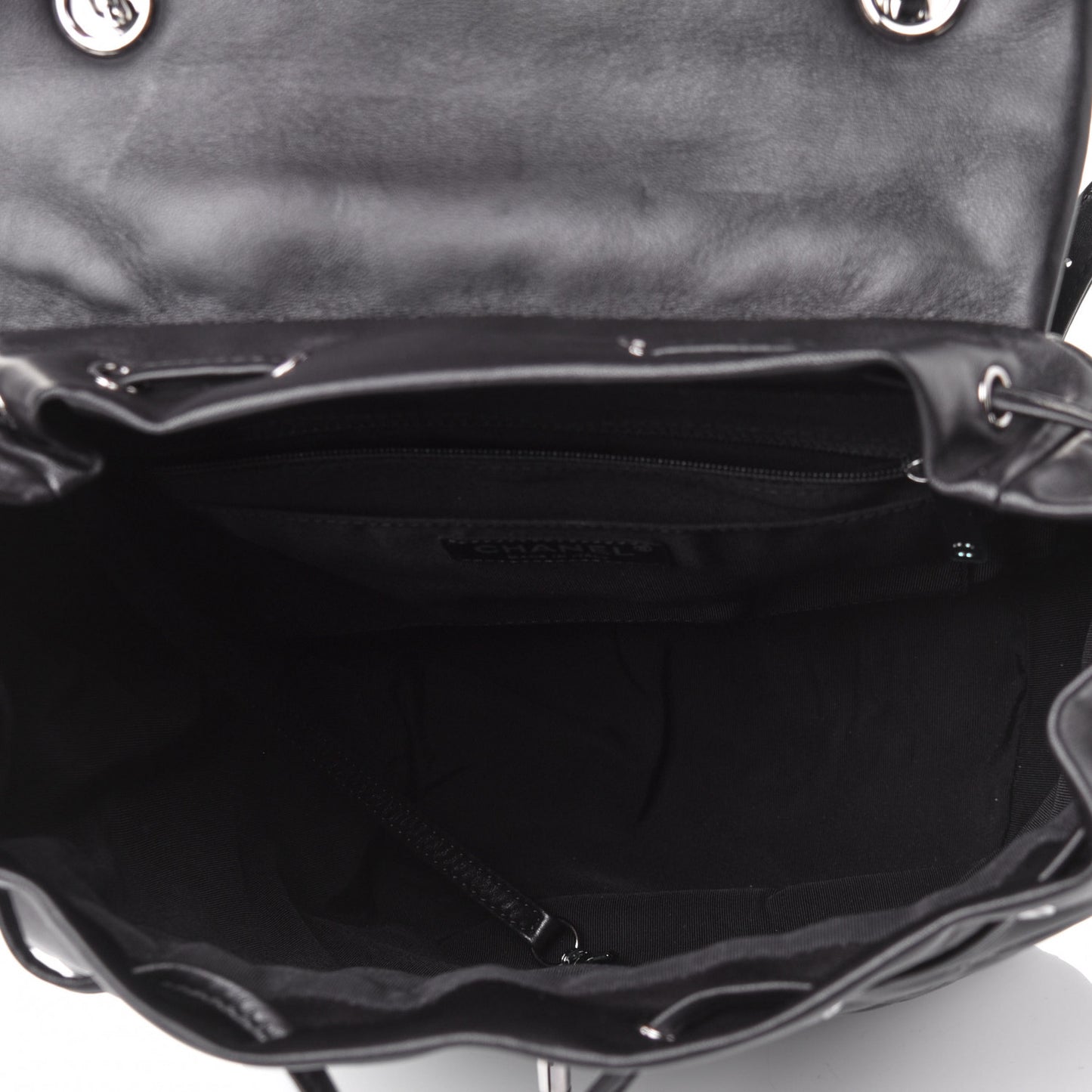 Lambskin Quilted Large Urban Spirit Backpack Black