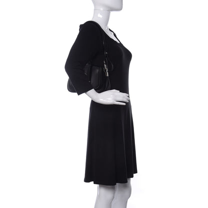 Prada Spazzolato Sidonie Shoulder Bag Black 2 of 15