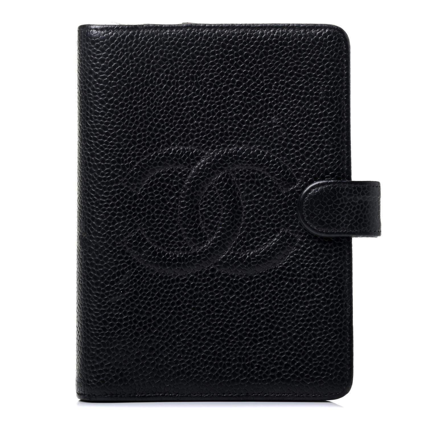 Chanel Caviar CC Small Ring Agenda Planner Black 1 of 4