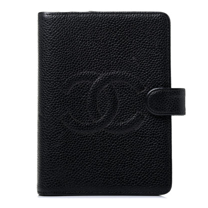Chanel Caviar CC Small Ring Agenda Planner Black 1 of 4