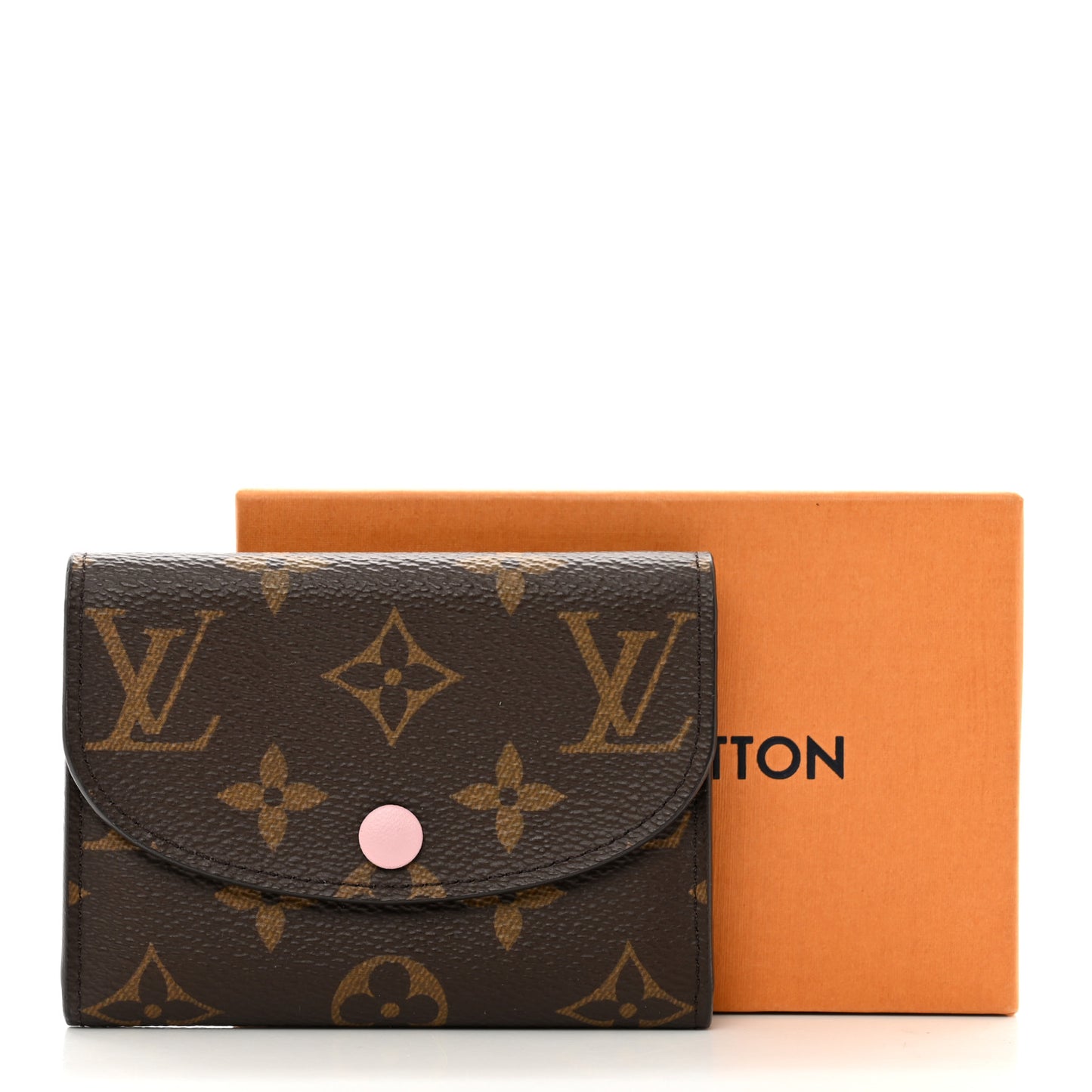 Monogram Rosalie Coin Purse Rose Ballerine