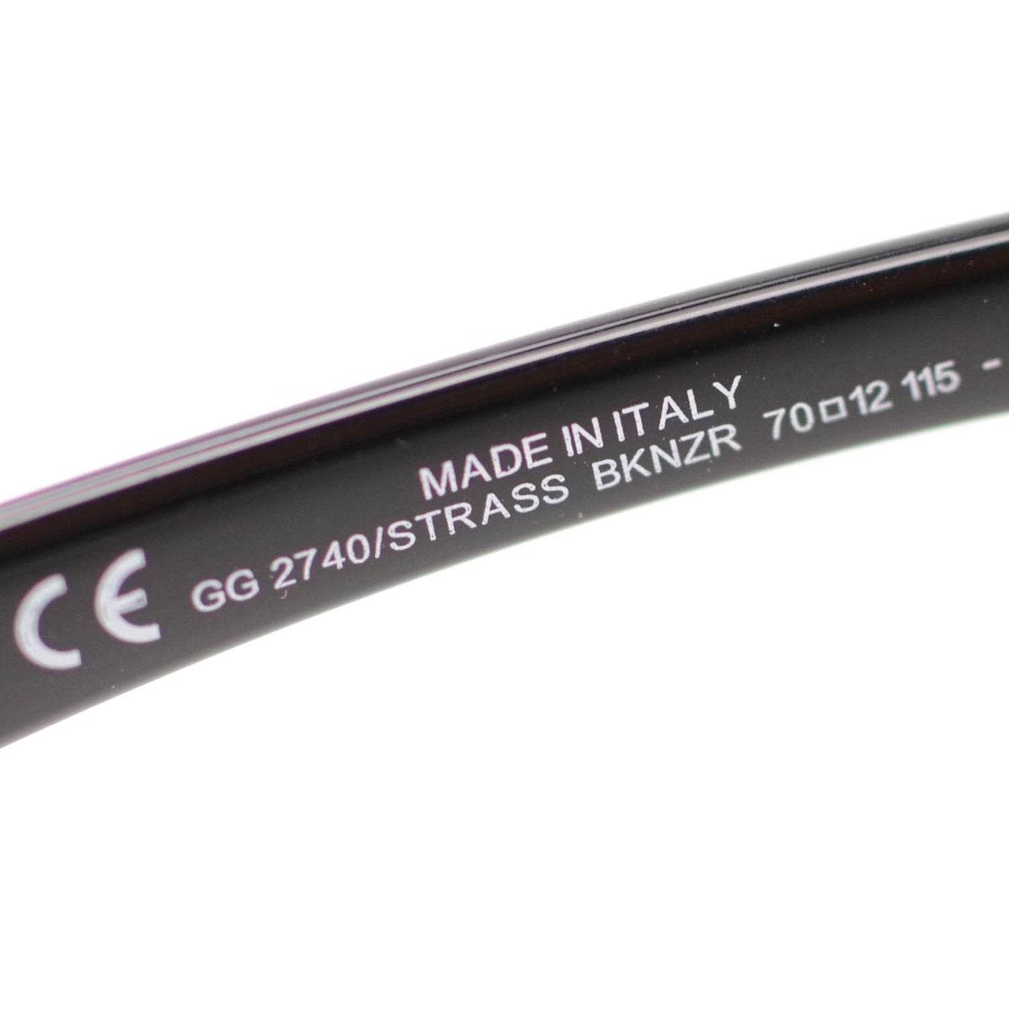 Strass Horsebit Sunglasses 2740 Black