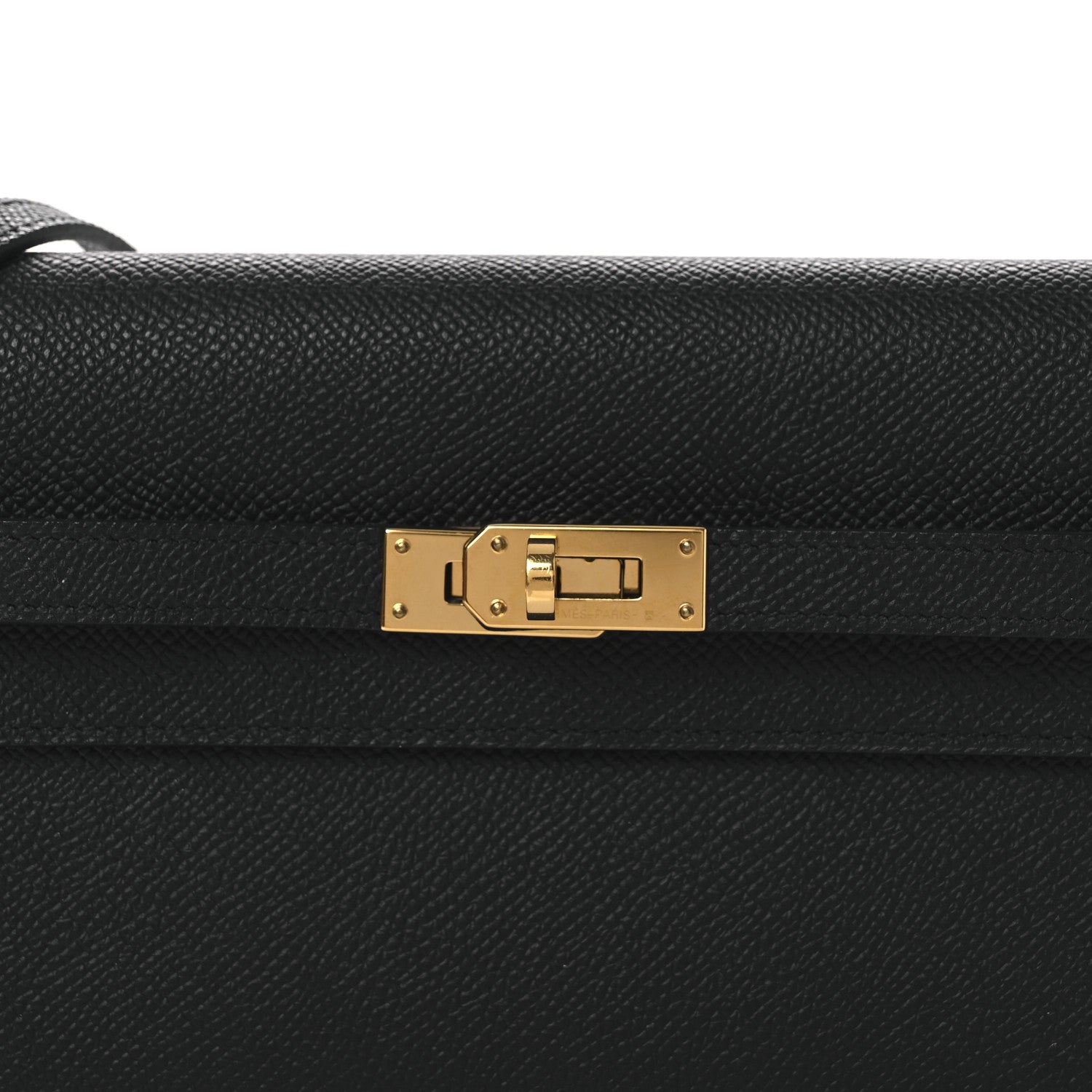 Hermes Epsom Kelly Wallet To Go Black 8 of 13