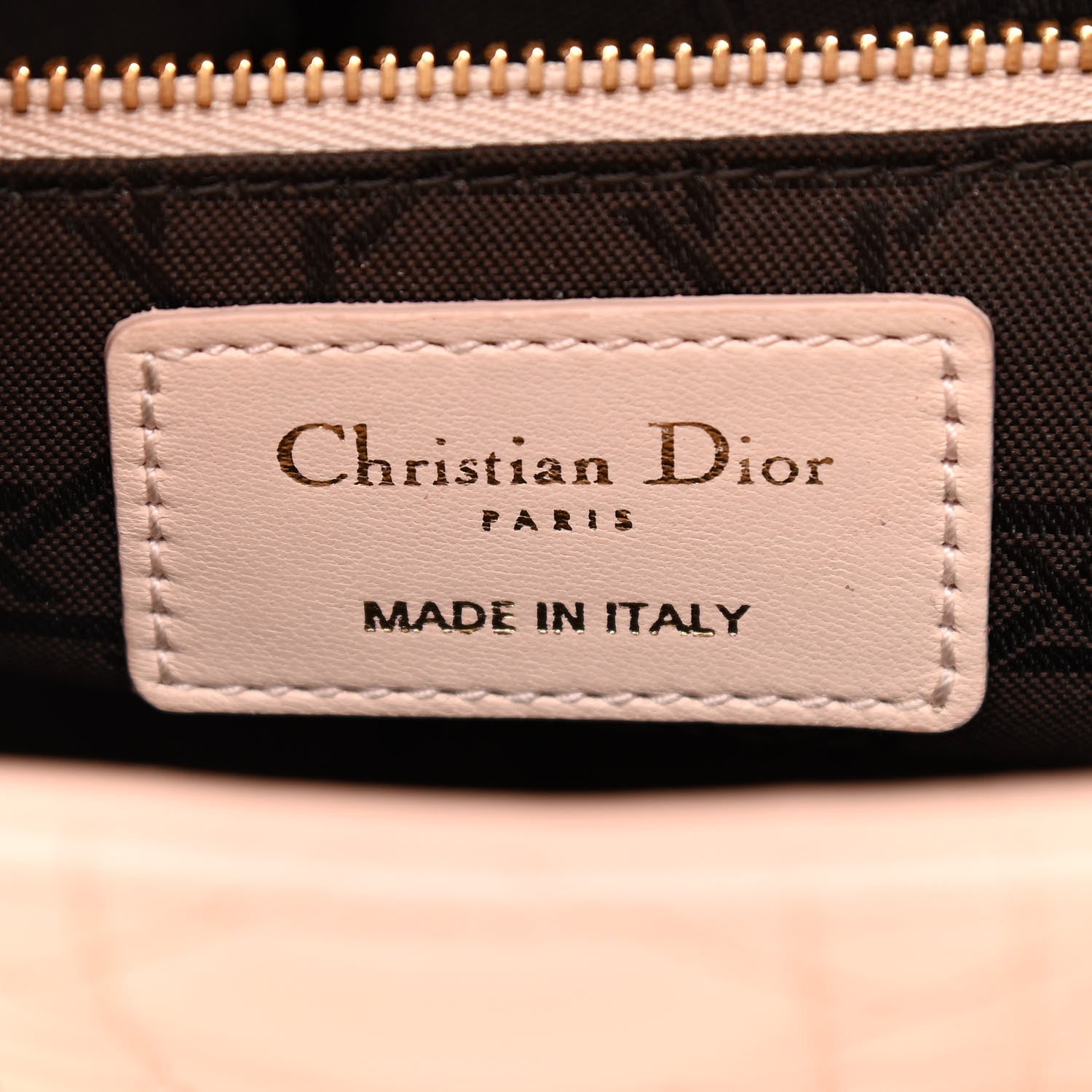 Christian Dior Lambskin Cannage Small Lucky Badges My Lady Dior Pink 6 of 11