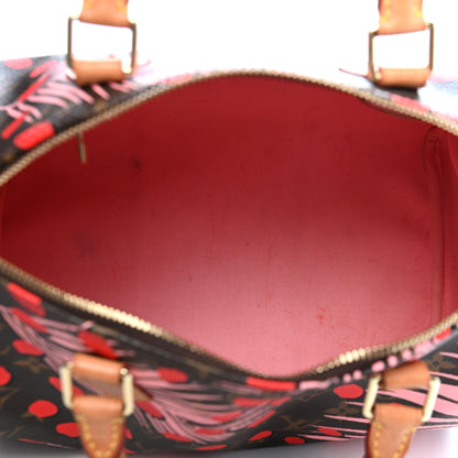 Louis Vuitton Monogram Jungle Dots Speedy 30 Sugar Pink Poppy 5 of 10