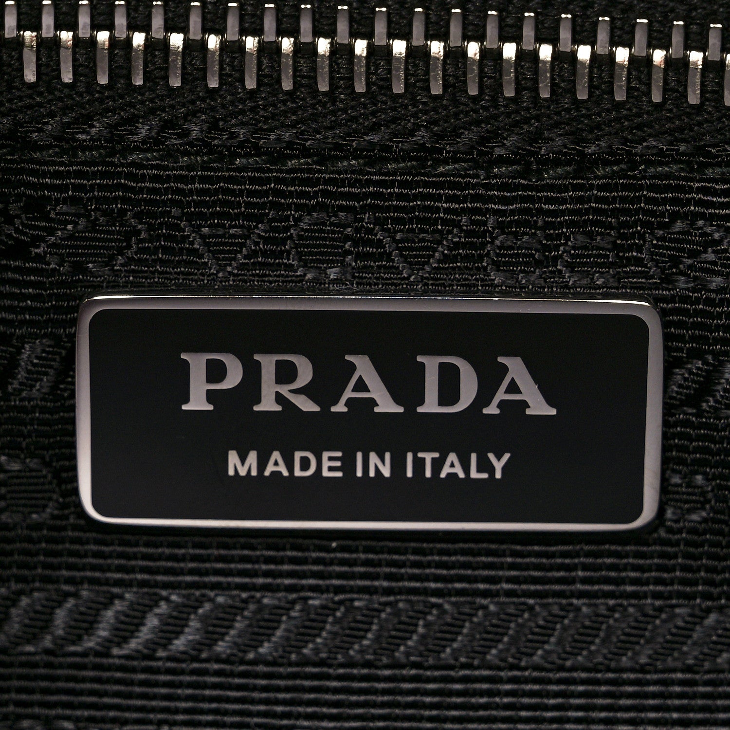 Prada Maglia Jacquard Signaux Bag Black Rosso 6 of 9