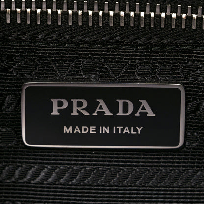 Prada Maglia Jacquard Signaux Bag Black Rosso 6 of 9