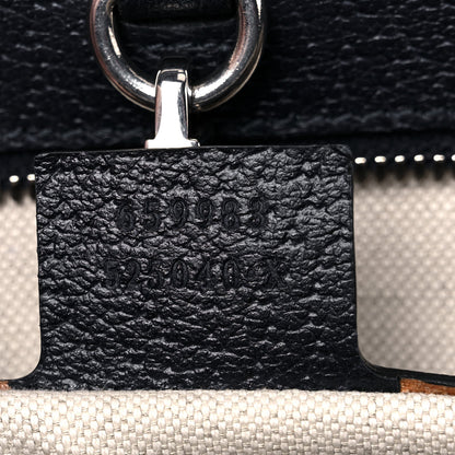 Gucci Monogram Multicolor Textured Dollar Calfskin Small Retro Interlocking G Tote Bag Pink Blue 6 of 10