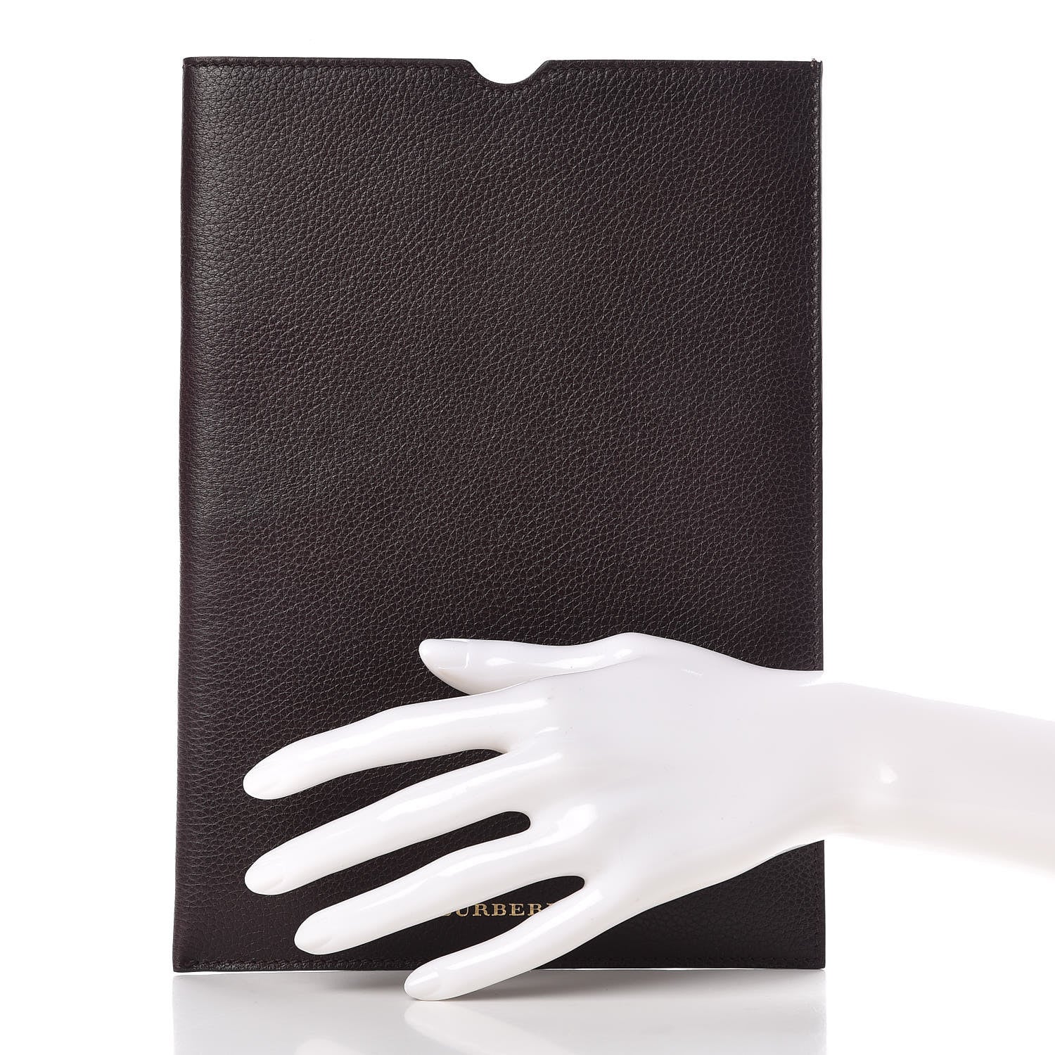 Burberry Grain Calfskin iPad Air Case Brown 2 of 10