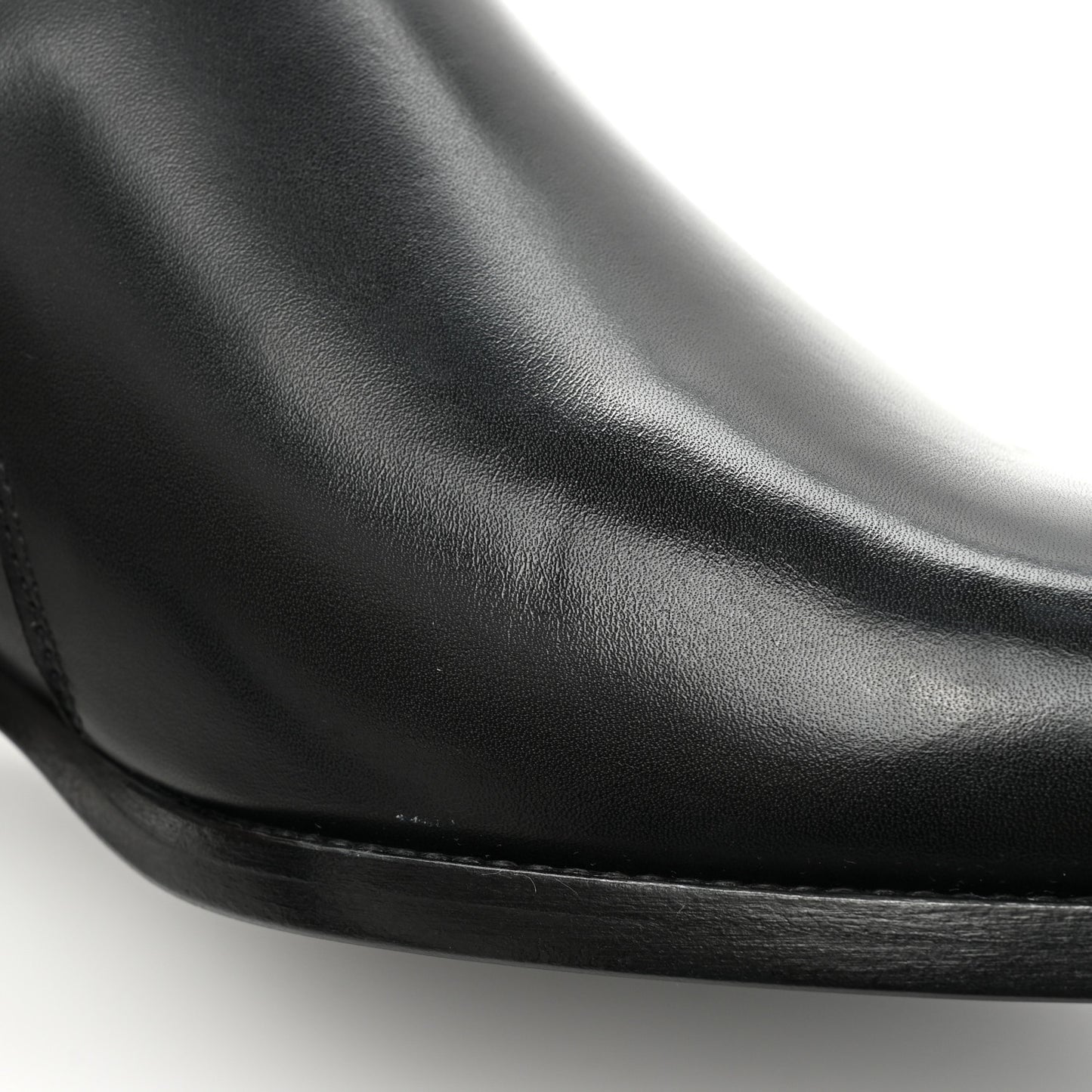 Calfskin Wyatt 30 Jodhpur Boots 42 Black