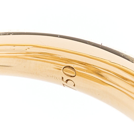 18K Yellow Gold Diamond Moonstone Vine Wrap Ring 53 6.5