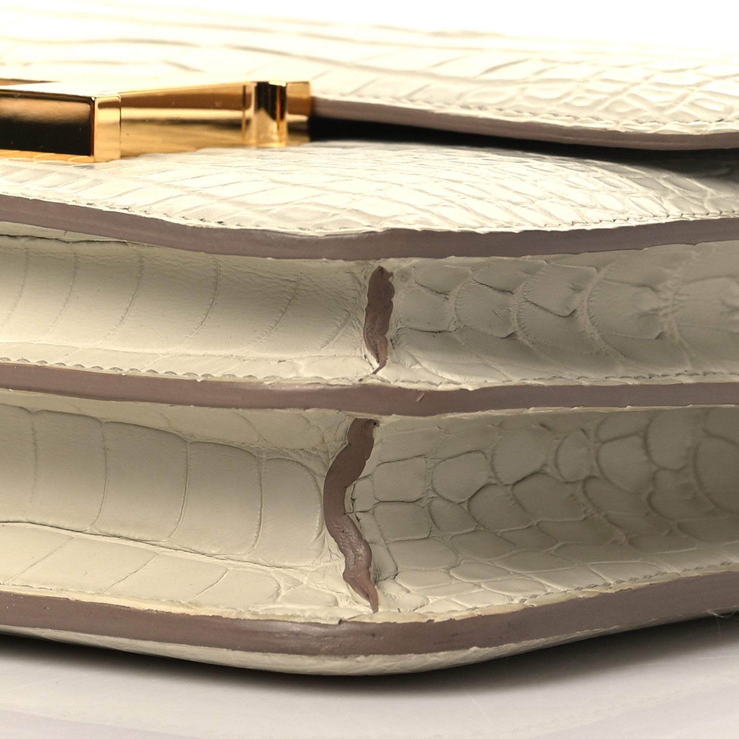 Hermes Matte Alligator Constance 18 Beton 10 of 11