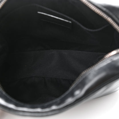 Saint Laurent Calfskin Matelasse Monogram Lou Camera Bag Black 7 of 10
